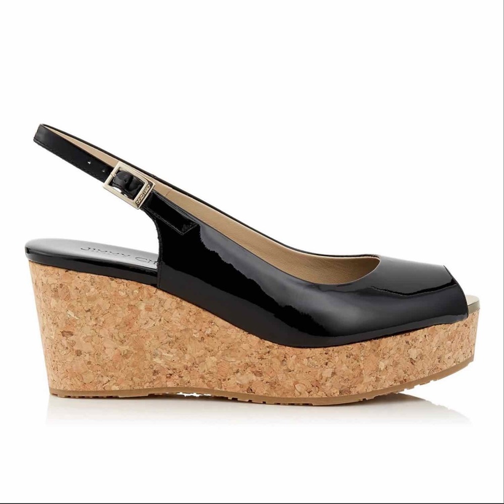 Jimmy Choo Praise Patent Wedges